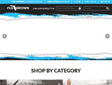 Tablet Screenshot of flogrown.com